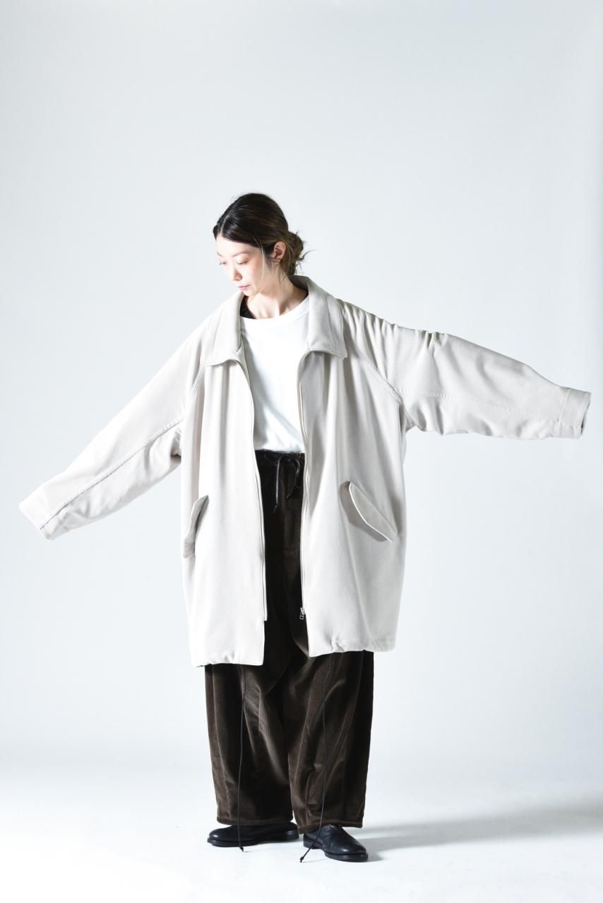 My Beautiful Landlet コーデュロイバルーンスタンドジャケット Kinari