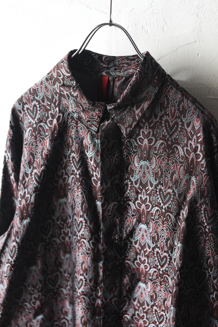 YANTOR Persian Hand-Jacquard Flyfront Shirts - BISHOOL