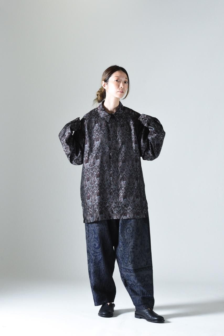 YANTOR Persian Hand-Jacquard Flyfront Shirts - BISHOOL