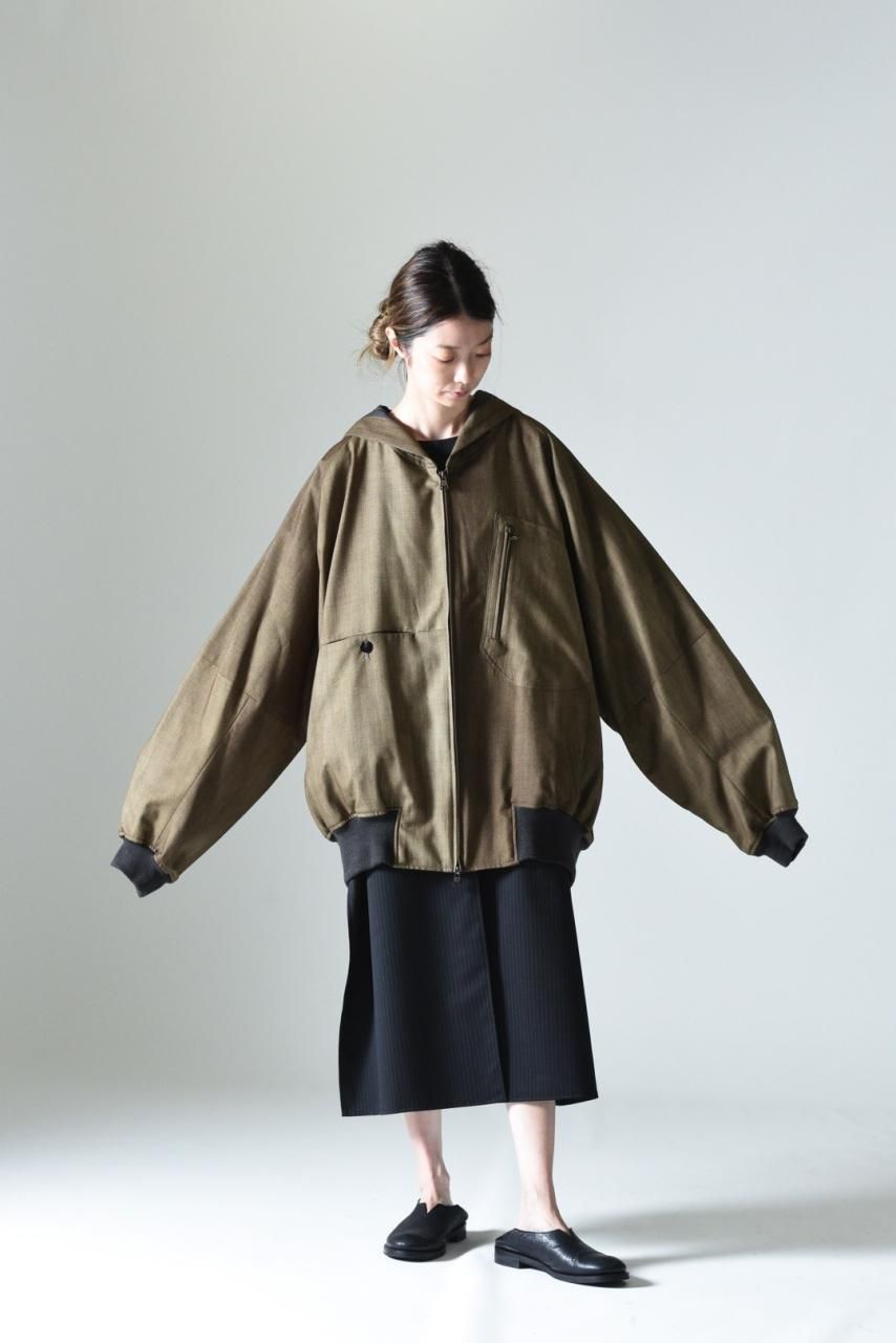 YANTOR Wash Wool Fall Jacke ウール/カーキ YANTOR Wash Wool Fall Jacket[Y194JK05/GREEN]