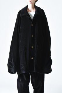 BISHOOL 9well Organic Corduroy Huge Jacket black