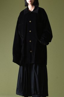 BISHOOL 9well Organic Corduroy Huge Jacket black