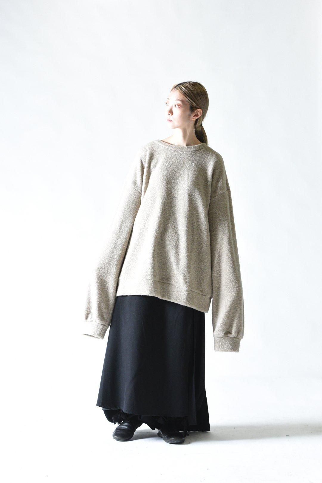 My Beautiful Landlet ビッグニットプルオーバー beige - BISHOOL