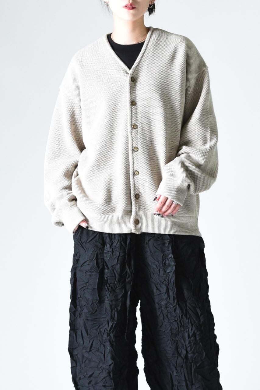 crepuscule Light Moss Stitch L/S Cardigan Beige - BISHOOL,Edwina