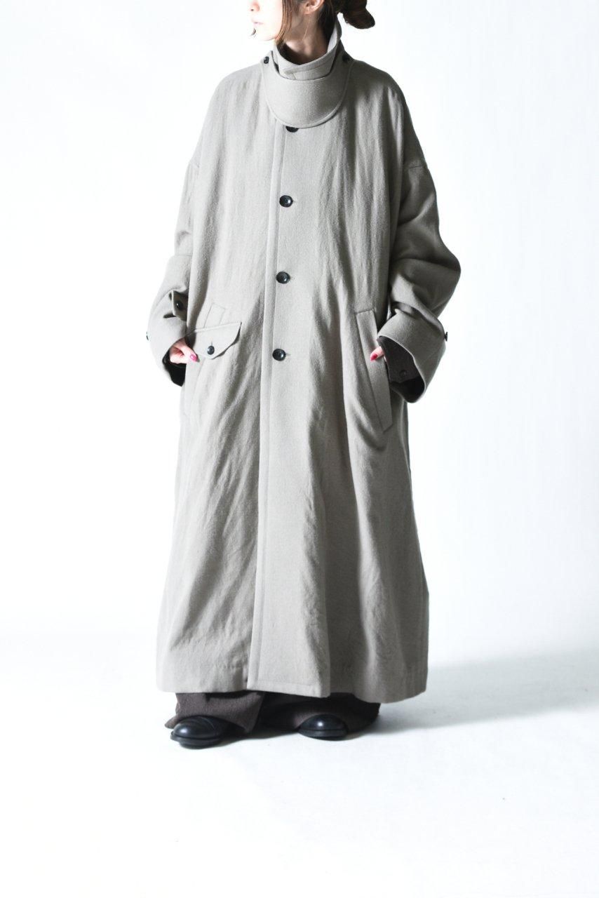 VOAAOV 尾州ウールビッグコート Gray - BISHOOL,Edwina Horl,My