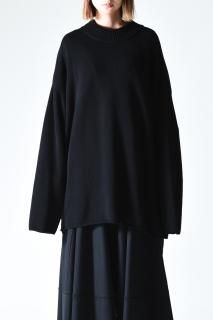 BISHOOL Fukushima Lamb Wool Big Knit black