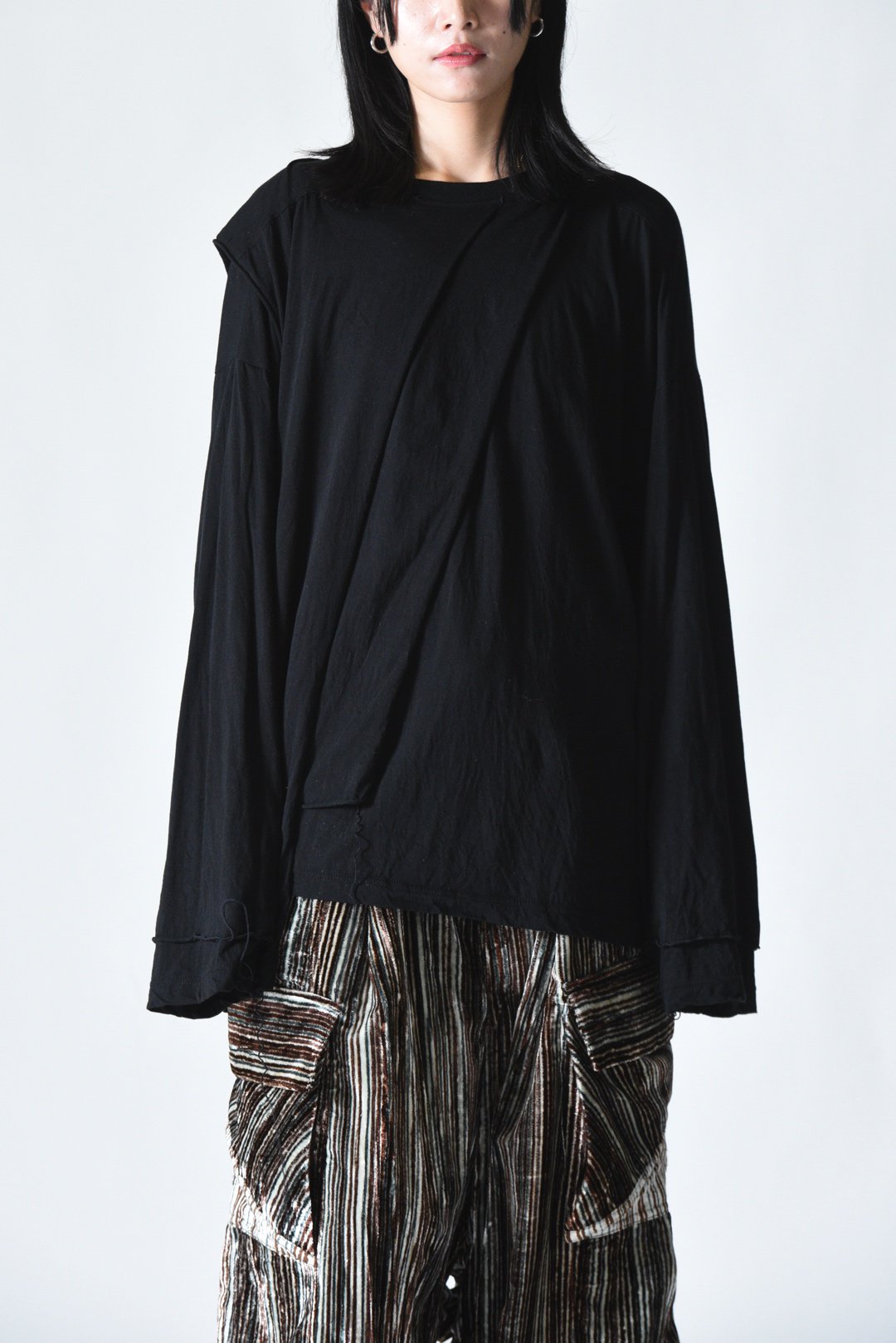 Leh 千層衣 L/S T-Shirt Black - BISHOOL,Edwina Horl,My Beautiful