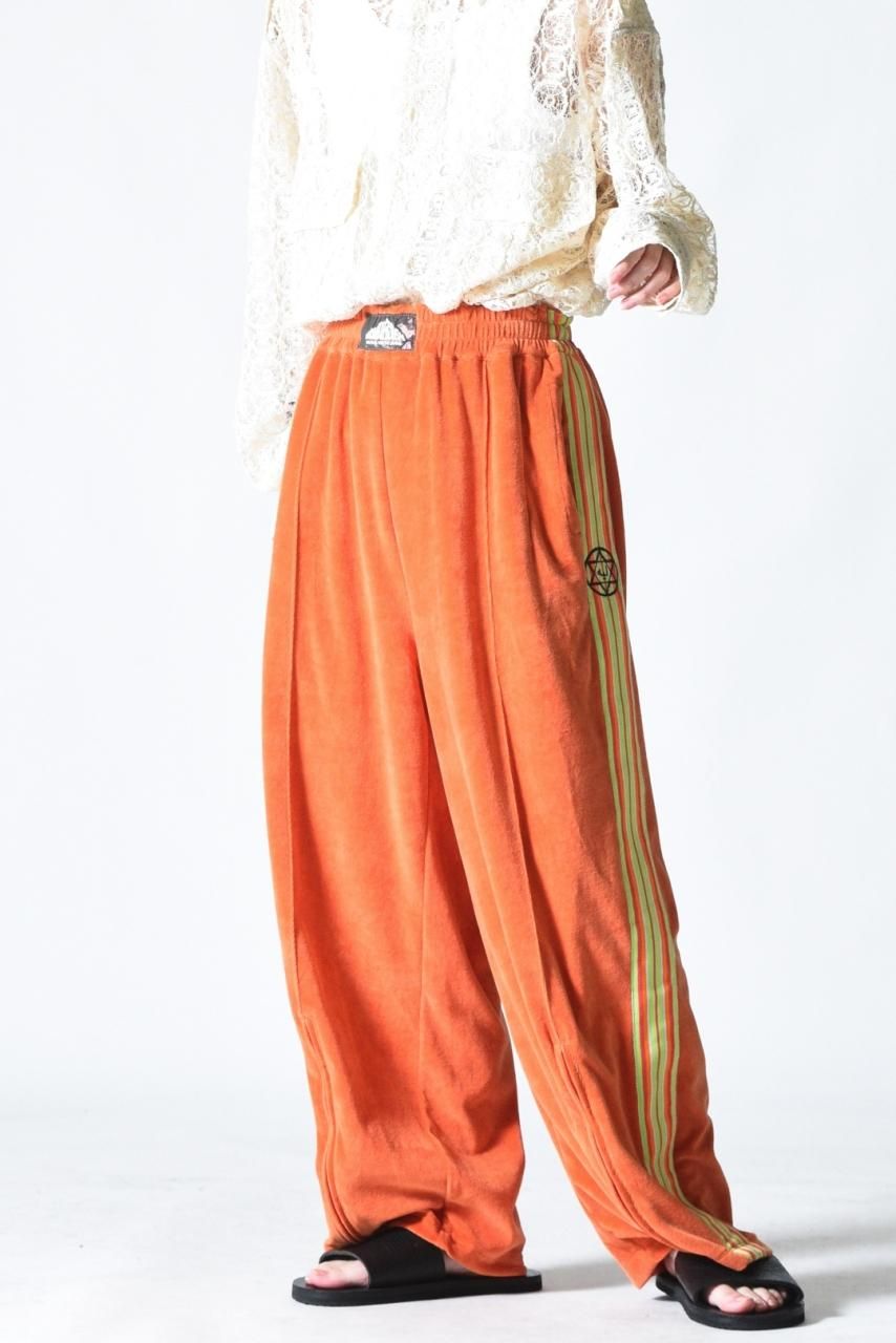 Leh Wide Track Pants Orange - BISHOOL,Edwina Horl,My Beautiful