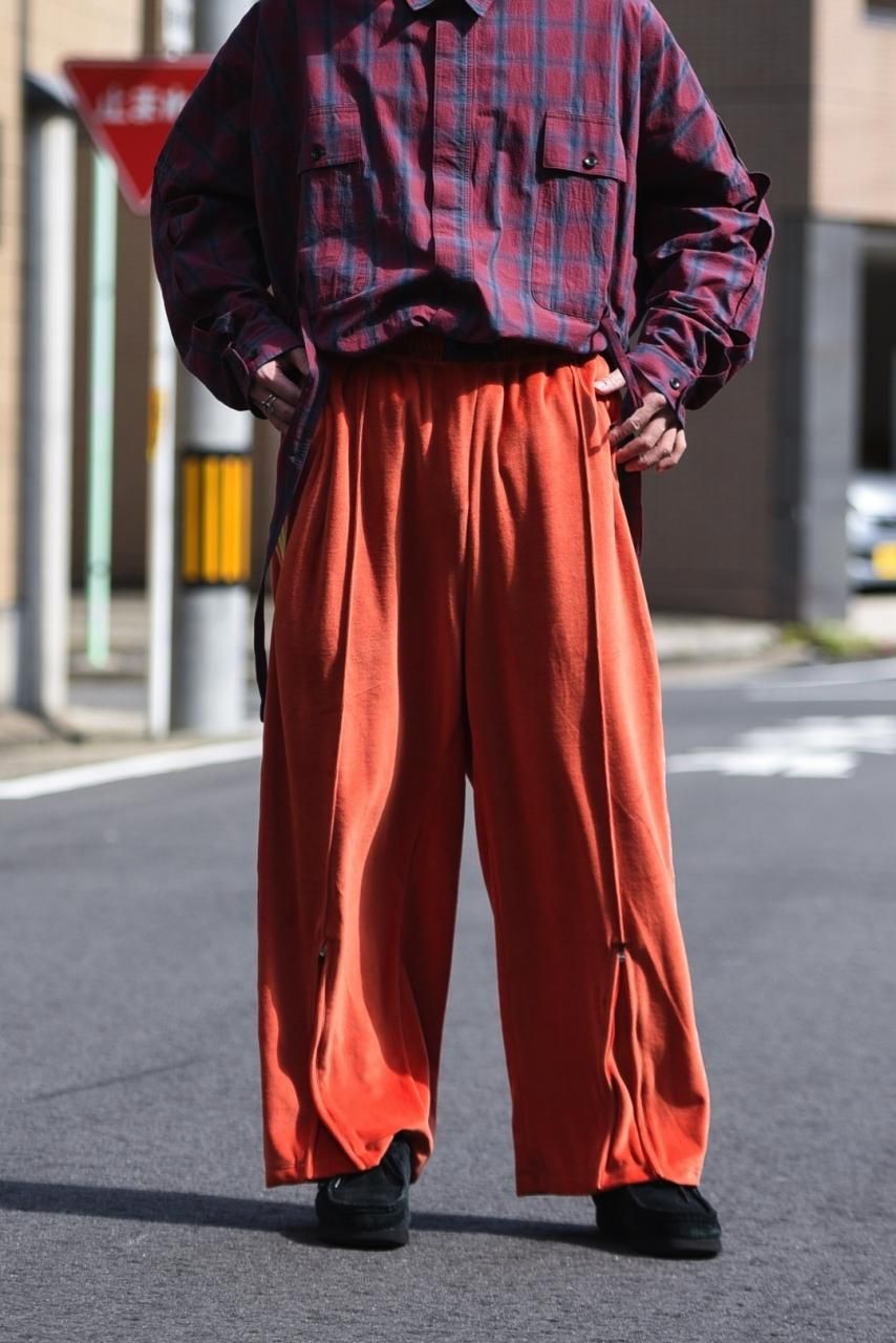 パンツ Leh band wide slacks Leh - rokuromi WEBSTORE