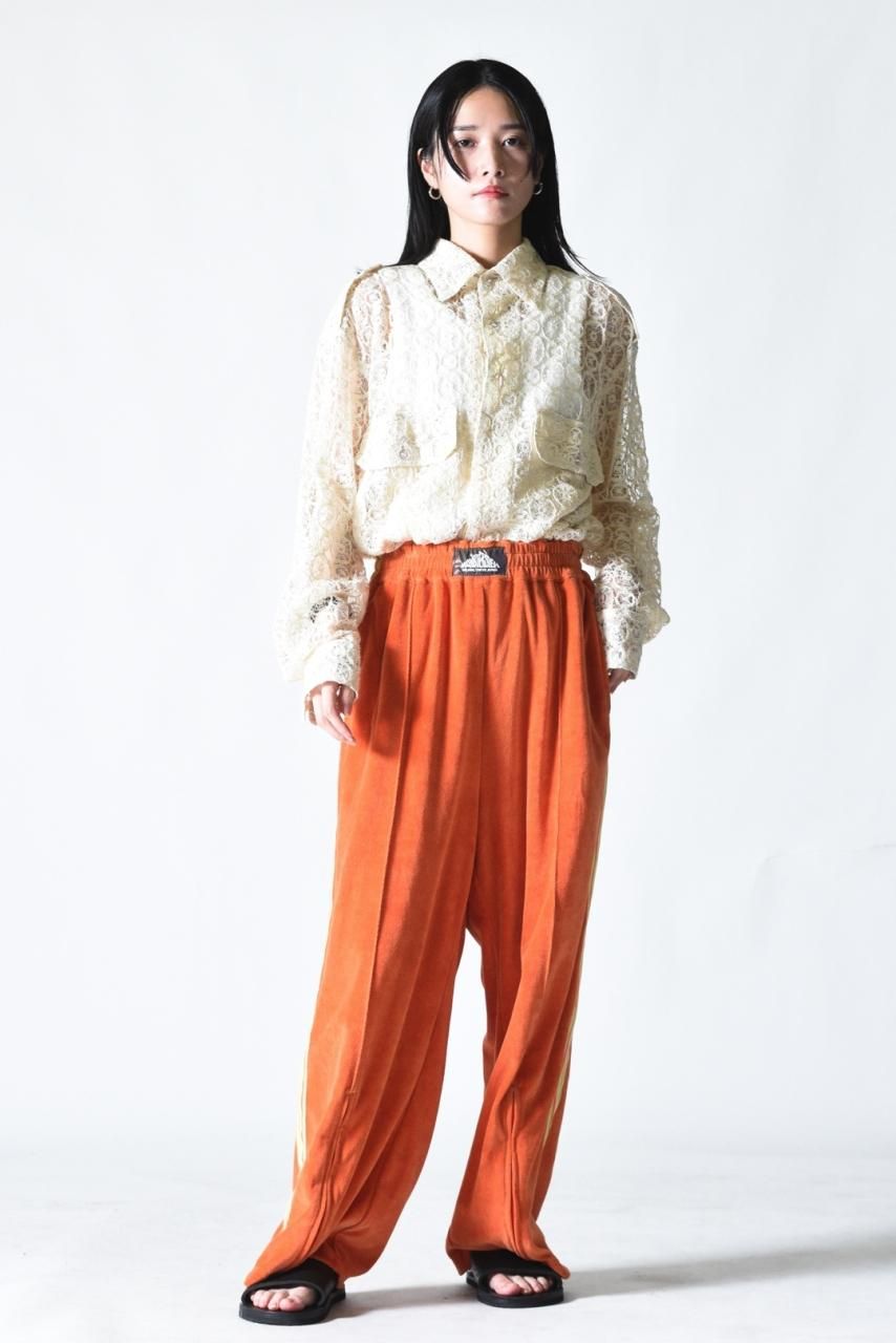 パンツ Leh band wide slacks Leh Wide Track Pants Orange - BISHOOL,Edwina Horl,My