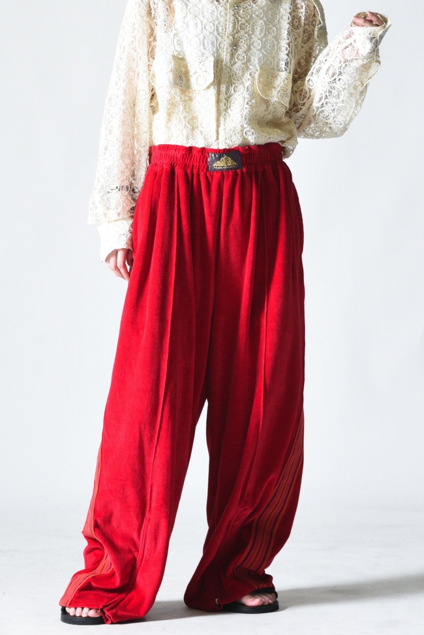 Leh Wide Track Pants Red - BISHOOL,Edwina Horl,My Beautiful