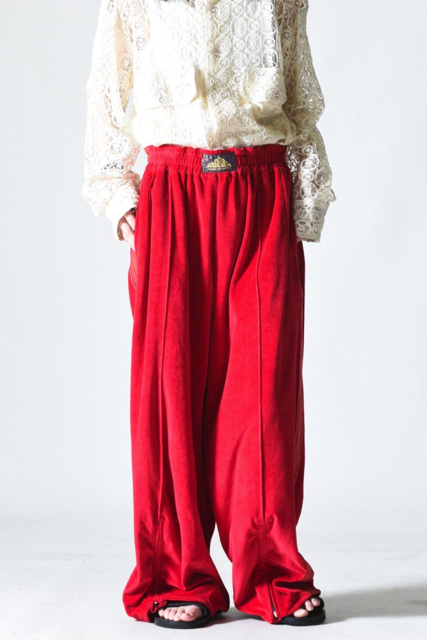 Leh Wide Track Pants Red - BISHOOL,Edwina Horl,My Beautiful