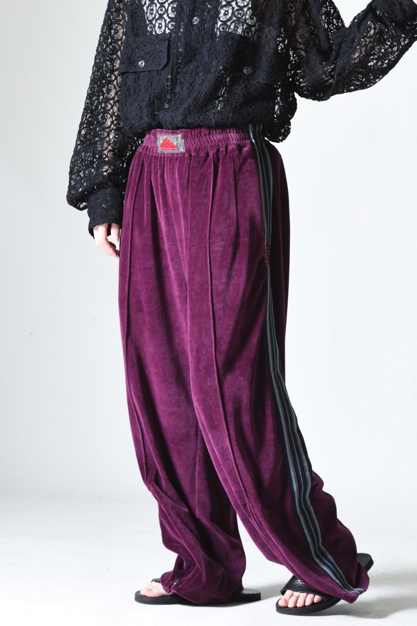 Leh Wide Track Pants Purple - BISHOOL,Edwina Horl,My Beautiful