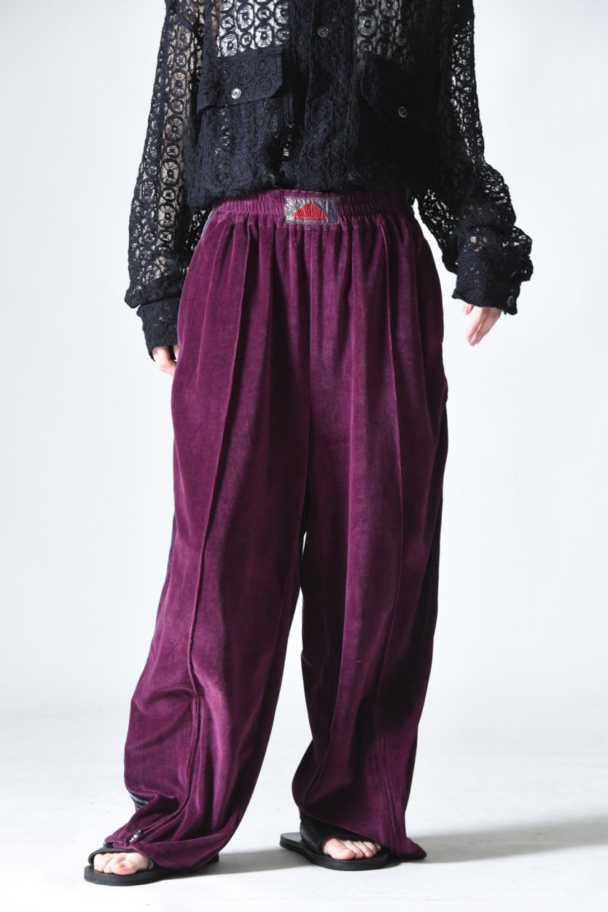 Leh Wide Track Pants Purple - BISHOOL,Edwina Horl,My Beautiful