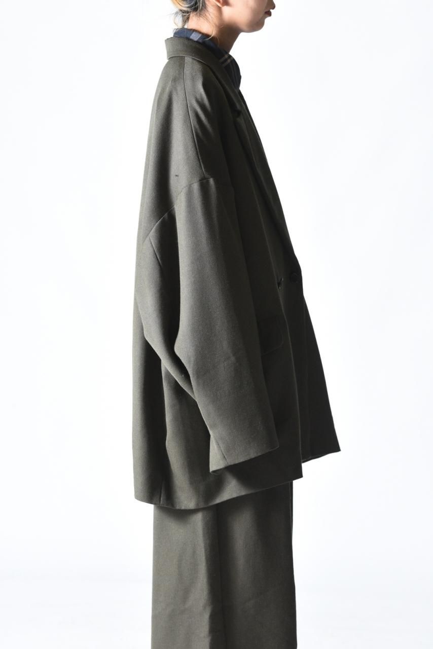 VOAAOV BISHU WOOL SURGE ビッグジャケット Olive - BISHOOL