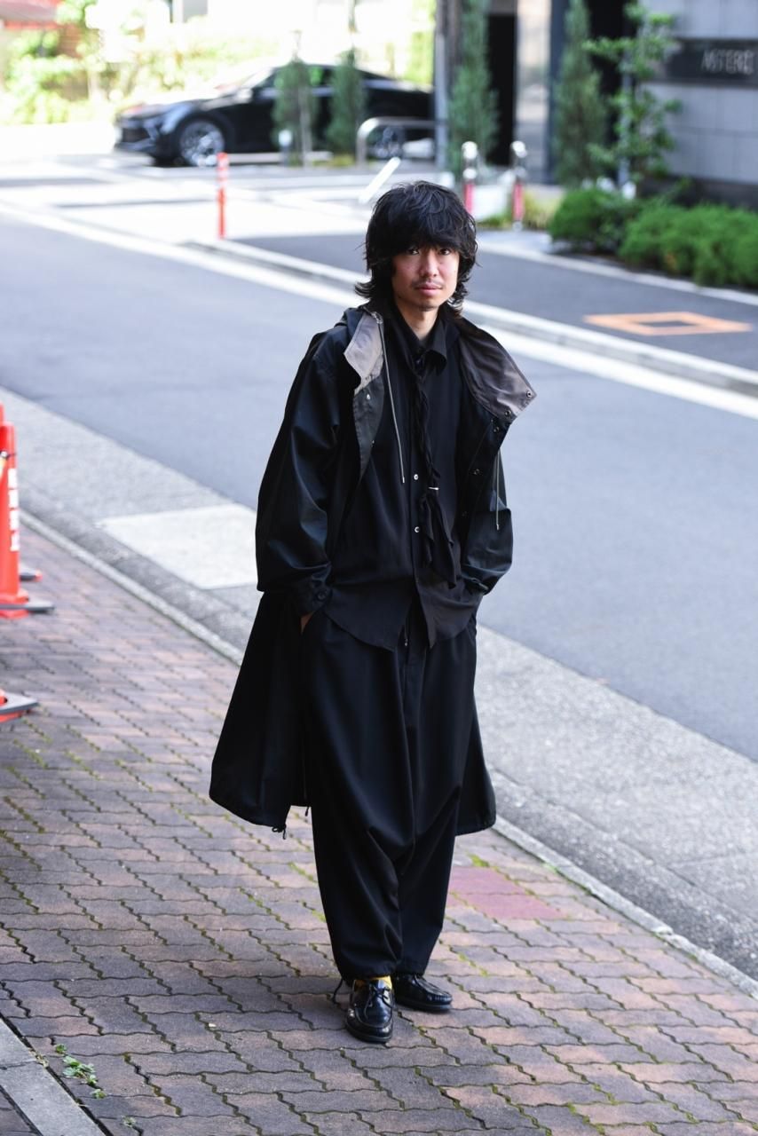 NaNo Art Layered mod coat black×black - BISHOOL,Edwina Horl