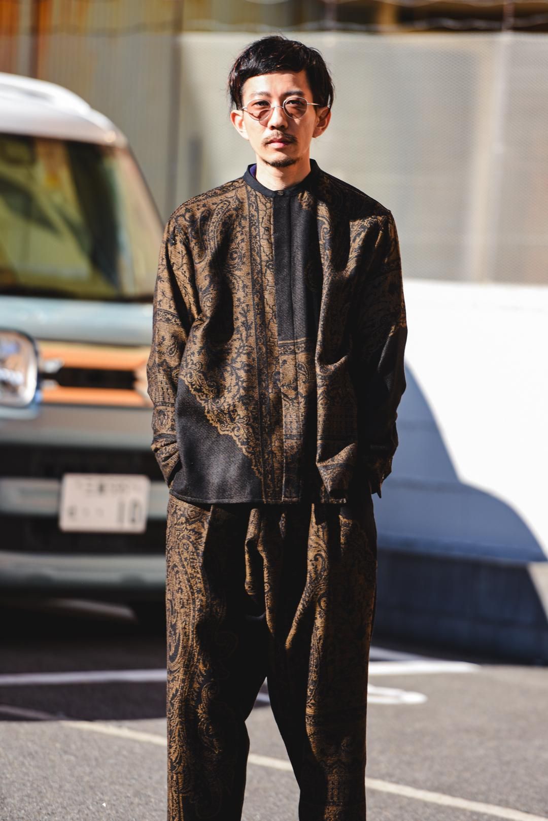 YANTOR Tibetan Paisley Jacquard Flyfront Shirt Dark Yellow - BISHOOL,Edwina Horl,My Beautiful Landlet,YANTOR等取扱い OVIE STUDIO の通販サイト YANTOR Tibetan Paisley Jacquard Flyfront Shirt Dark Yellow - BISHOOL,Edwina Horl,My Beautiful Landlet,YANTOR等取扱い OVIE STUDIO の通販サイト