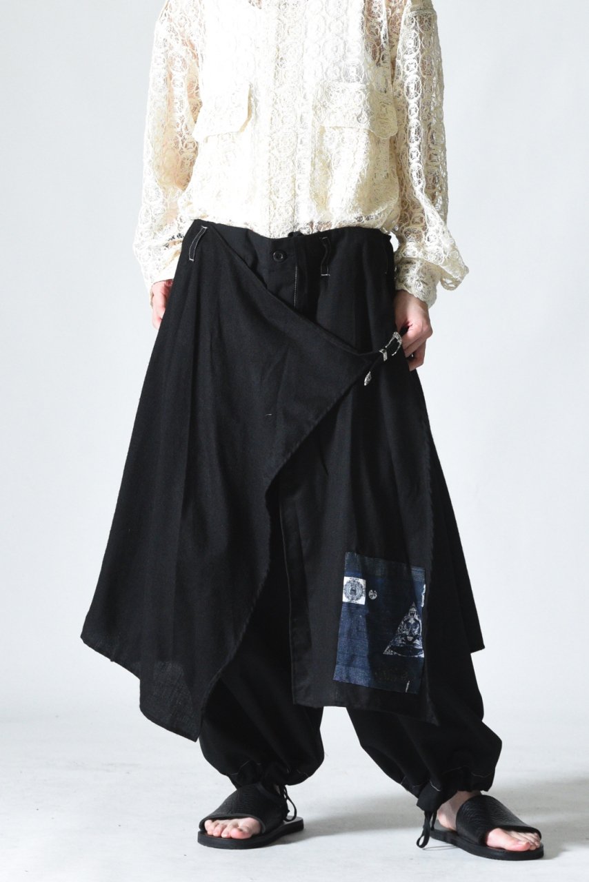 Leh 千層衣 Easy Pants Black - BISHOOL,Edwina Horl,My Beautiful