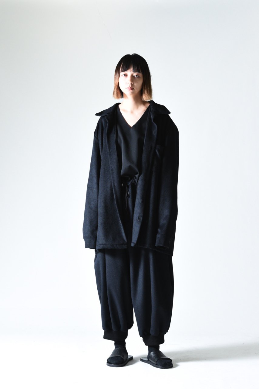 BISHOOL Angora Wool Long Shirt Coat - BISHOOL,Edwina Horl,My