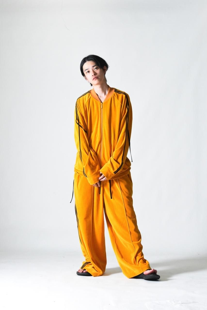 My Beautiful Landlet ベロアMBLジャージー Yellow - BISHOOL