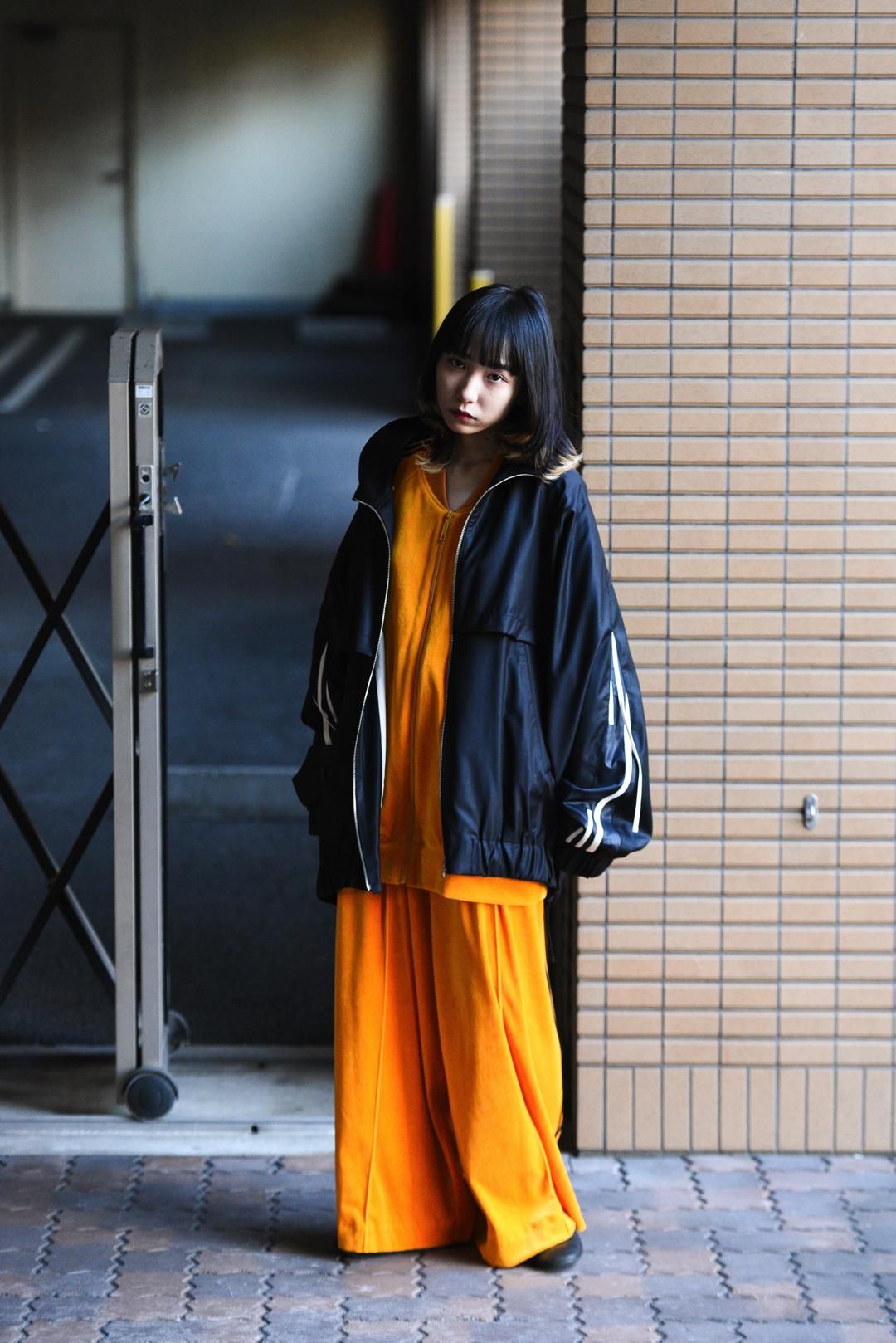 my beautiful landlet ベスト ジレ 「my 」VELOR JERSEY TRACK