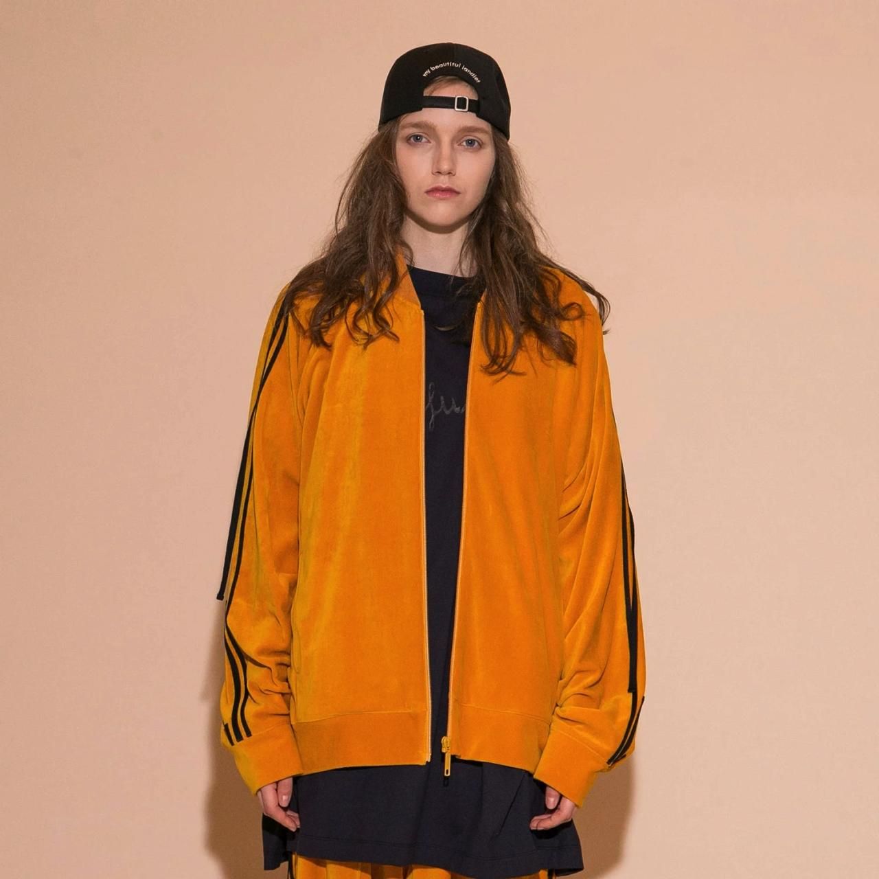 My Beautiful Landlet ベロアMBLジャージー Yellow - BISHOOL