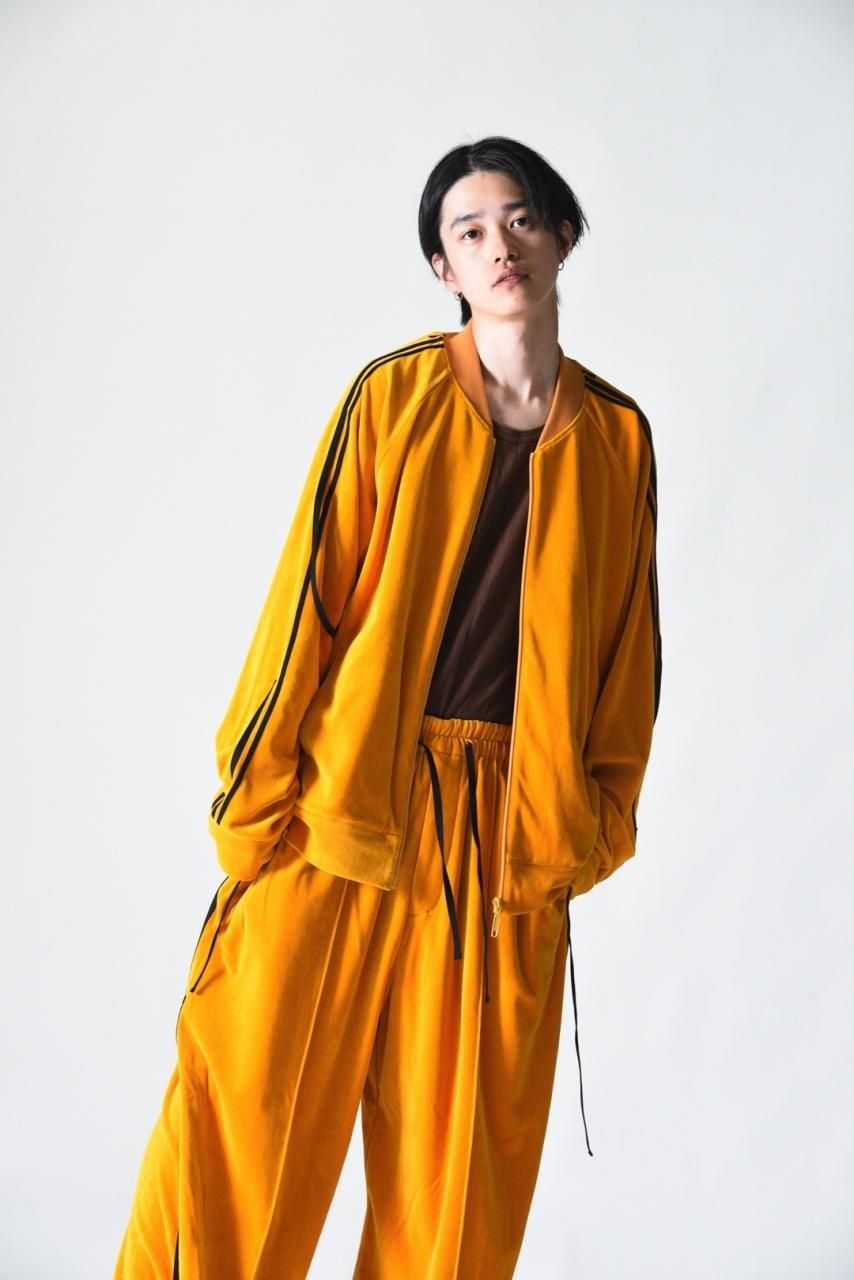 My Beautiful Landlet ベロアMBLジャージー Yellow - BISHOOL My Beautiful Landlet ベロアMBLジャージー Yellow - BISHOOL