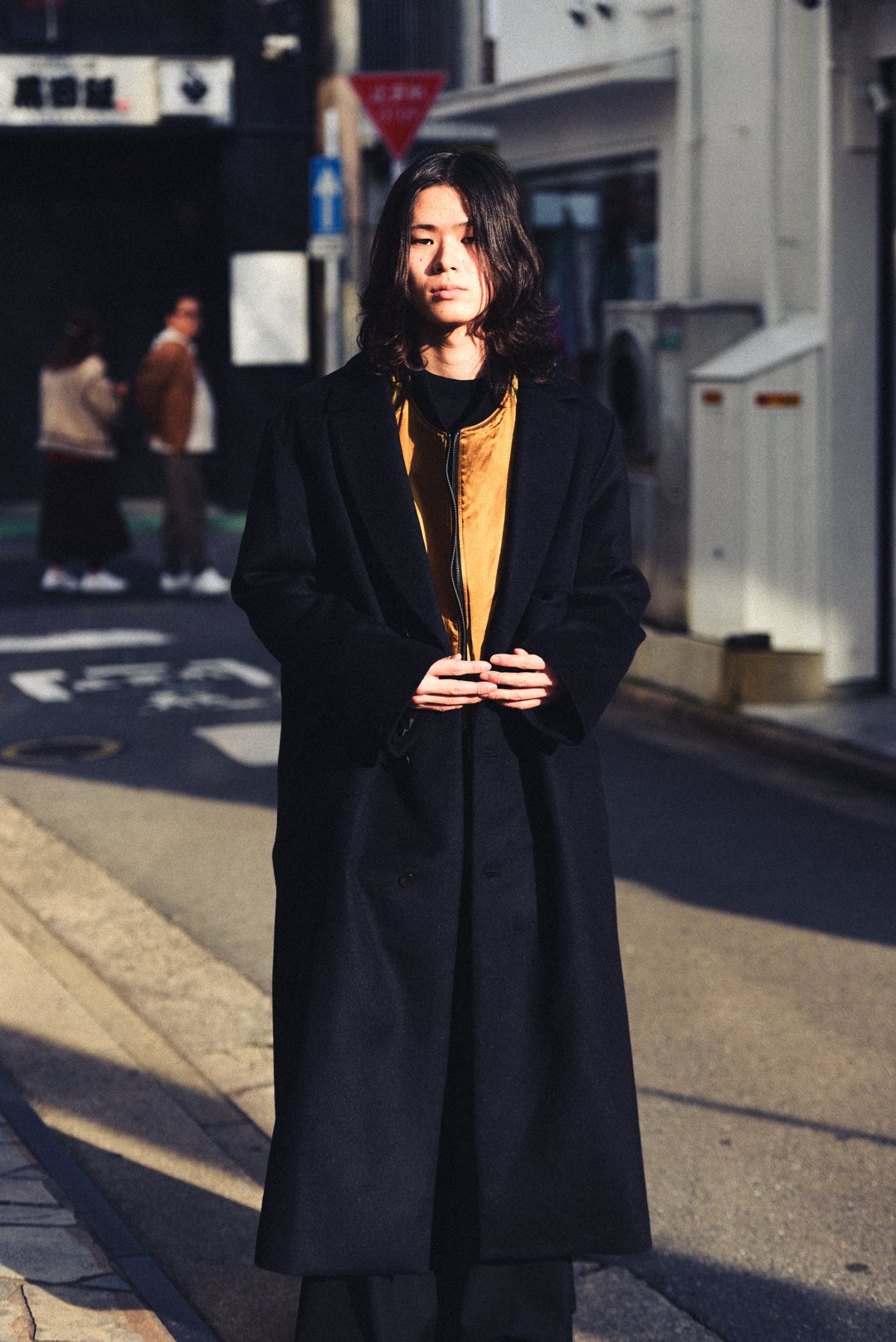 Edwina Hörl × BISHOOL] Angora Wool Big Doctor Coat - BISHOOL