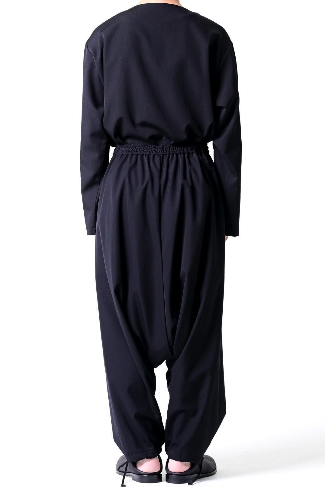 BISHOOL バルーン BISHOOL Embroidery Wool Gabardine Sarouel Balloon Pants -白桜