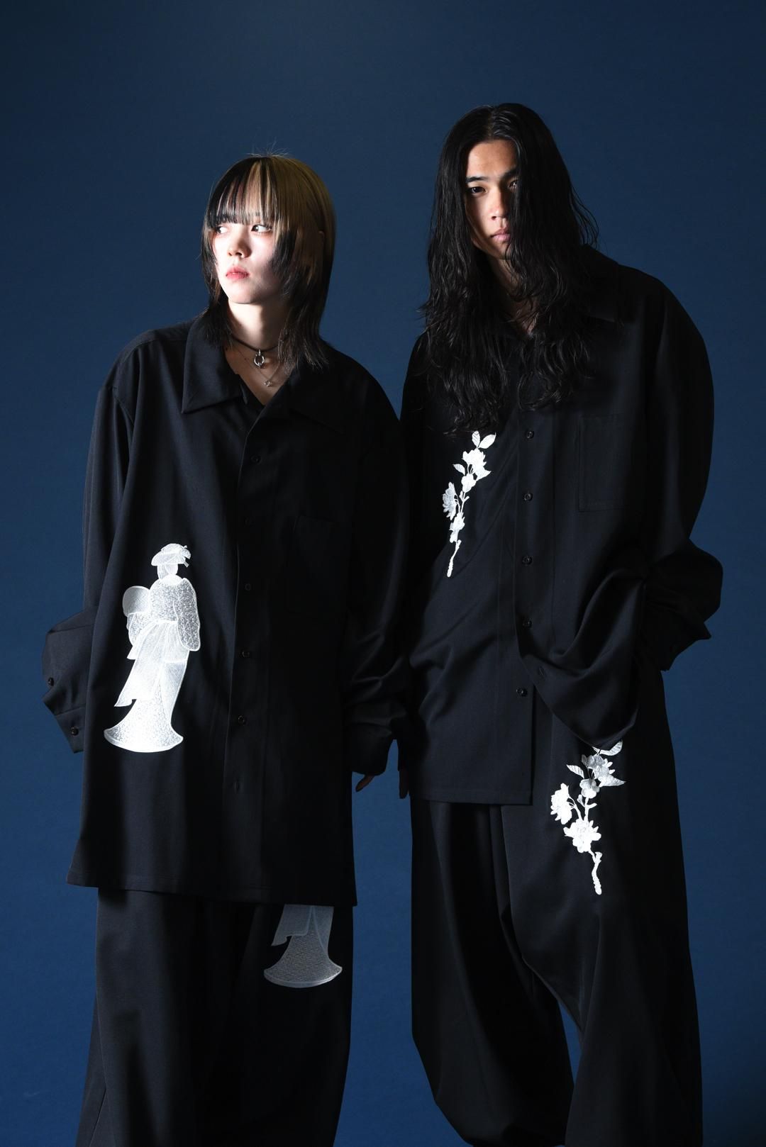 BISHOOL Wool Gabardine China Big Shirt - BISHOOL,Edwina Horl