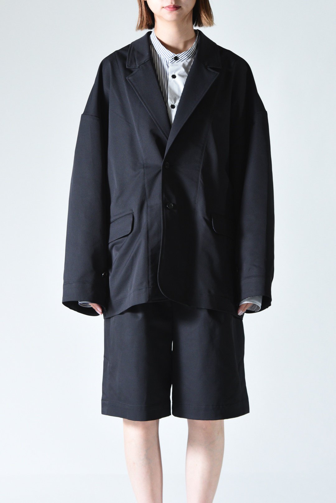 VOAAOV 「VOAAOV STYLE」ビッグジャケット Black - BISHOOL,Edwina