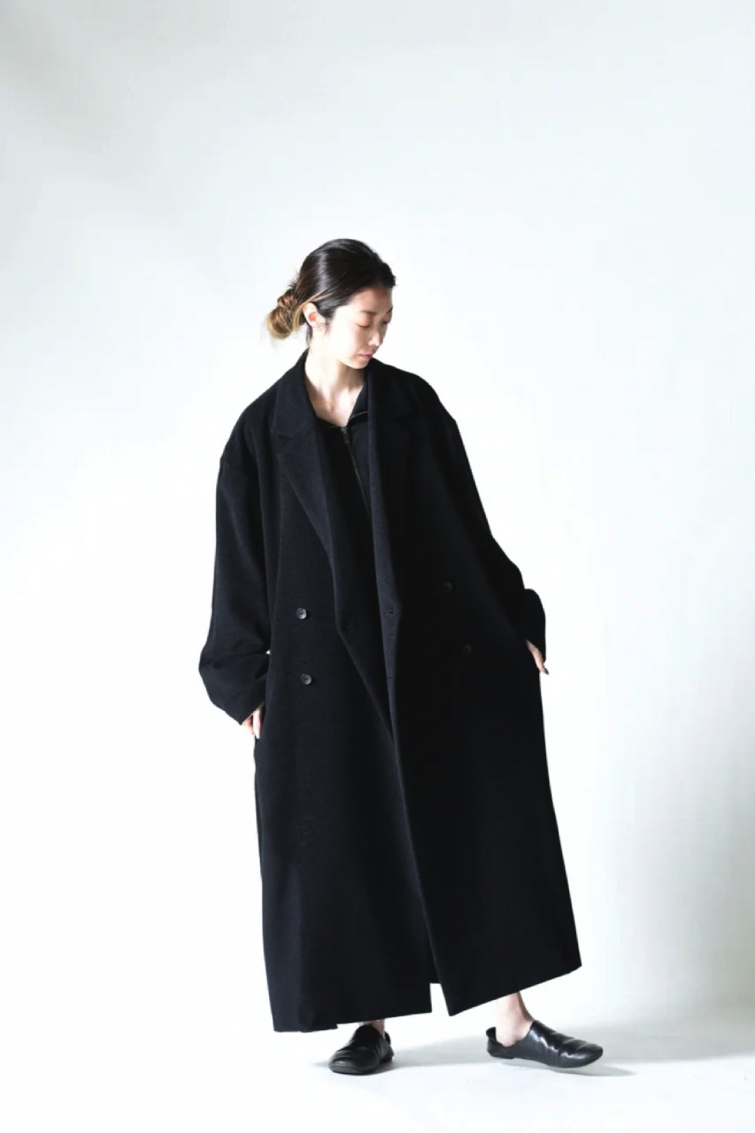 BISHOOL Angora Wool Double Long Coat - BISHOOL,Edwina Horl,My