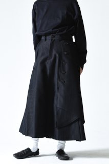 NaNo Art Layered skirt black