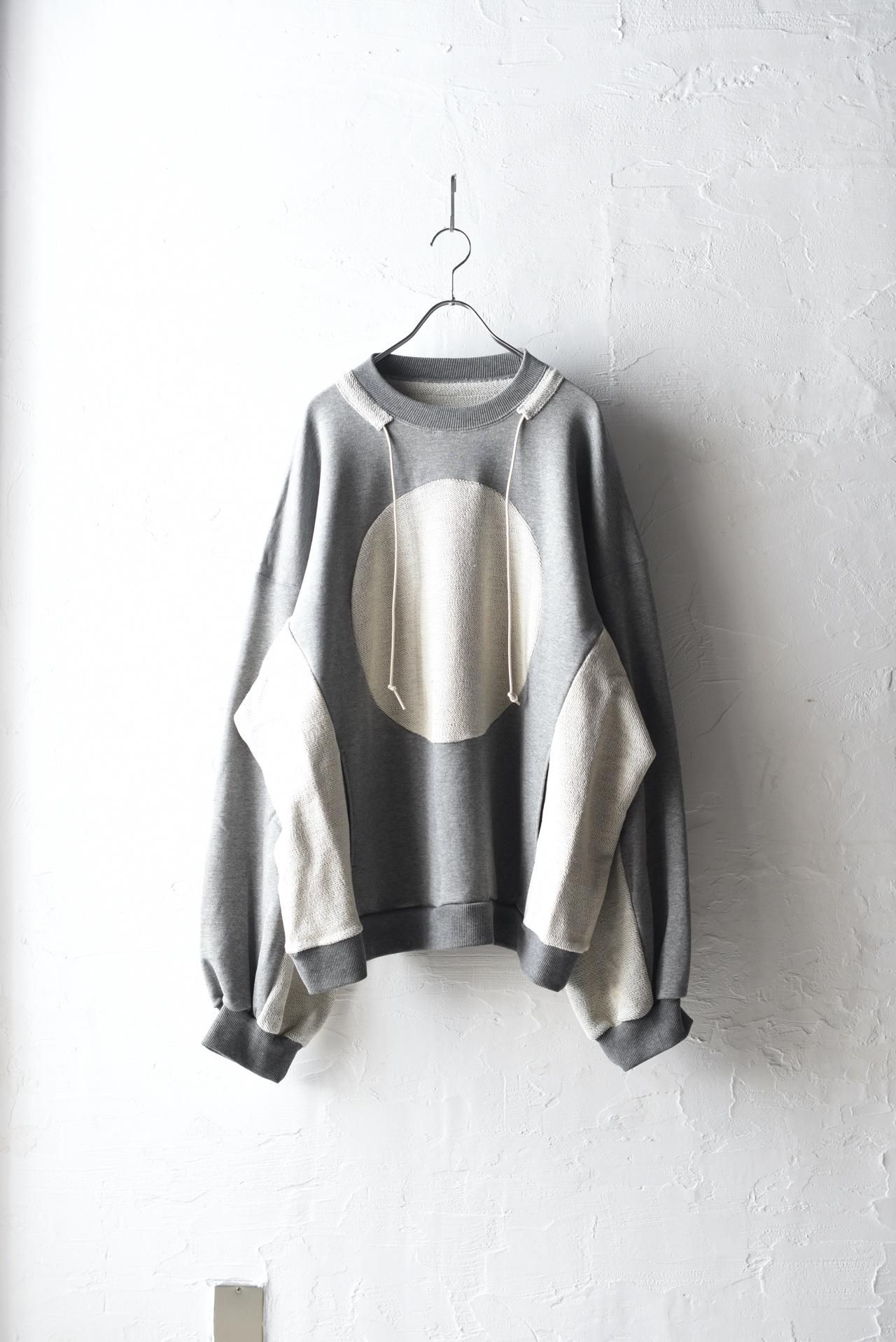 My Beautiful Landlet 日の丸ドルマンビッグスウェット Gray