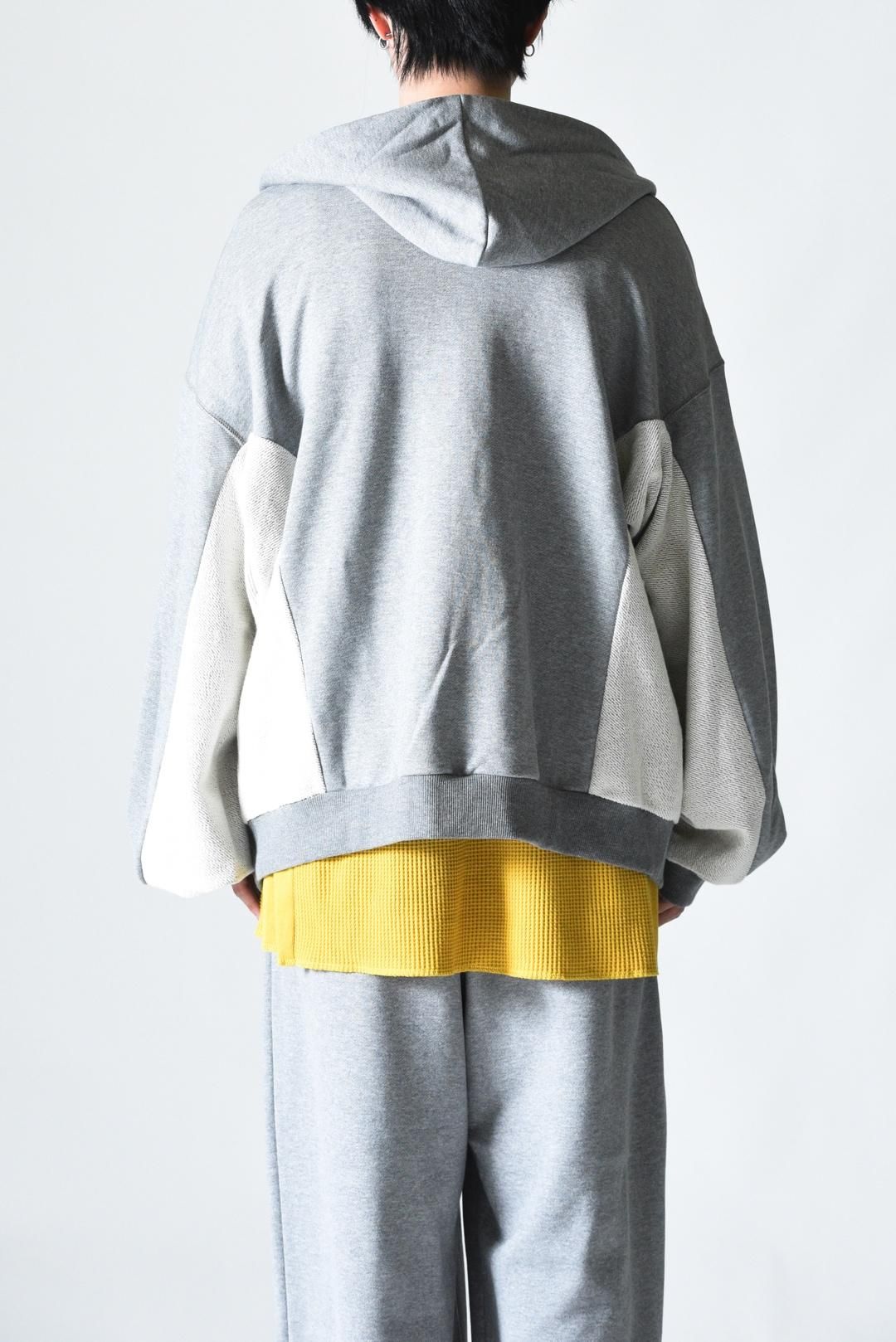 My Beautiful Landlet ドルマンビッグスウェットパーカー Gray