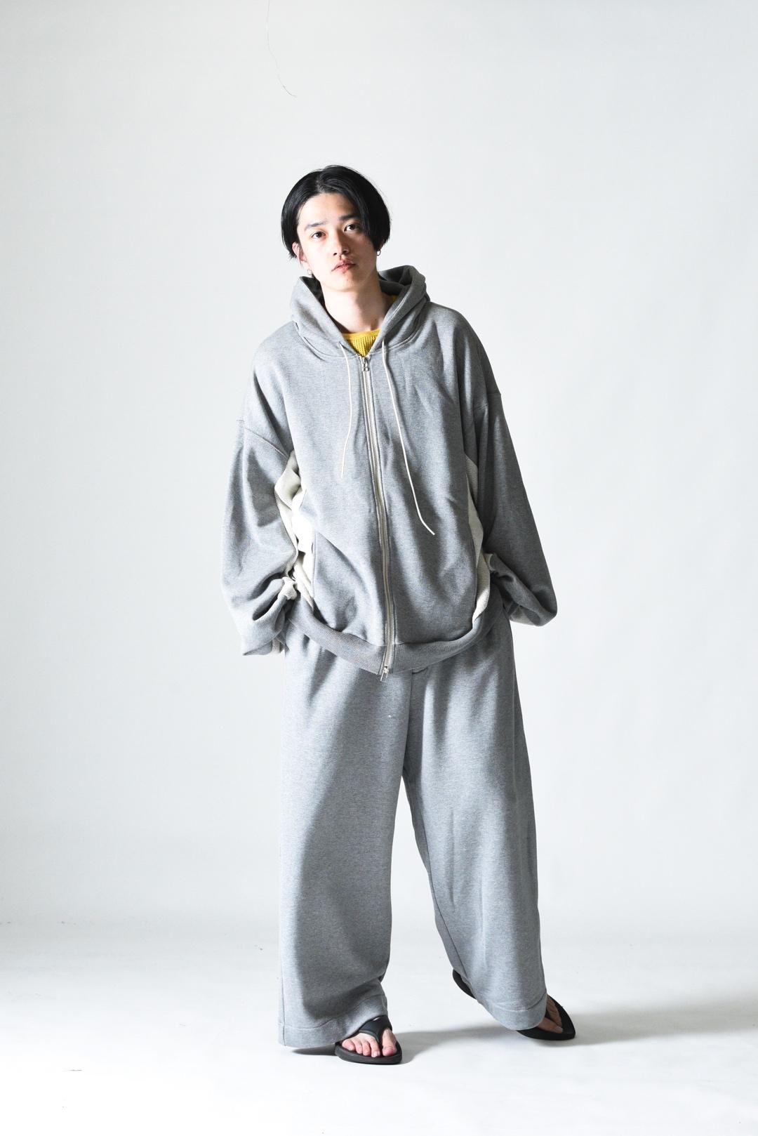 My Beautiful Landlet ドルマンビッグスウェットパーカー Gray