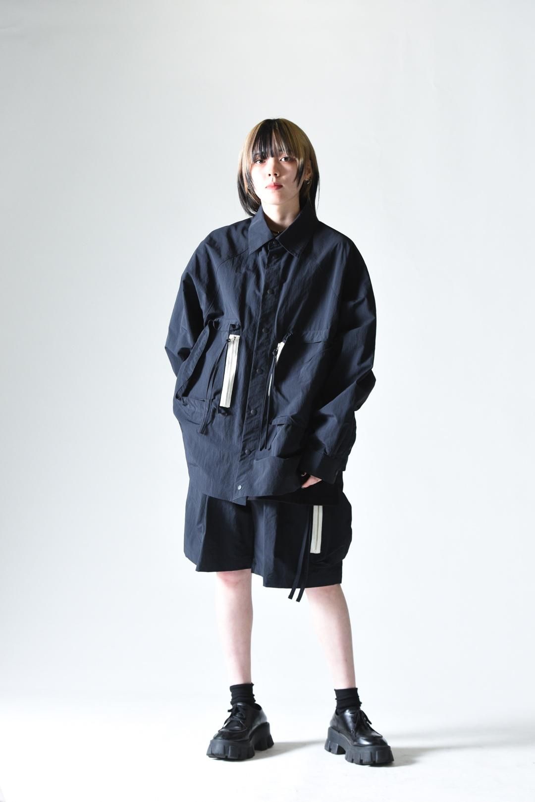 女の子向けプレゼント集結 My Black カーゴポケットビッグシャツ Landlet Beautiful ジャケット・アウター