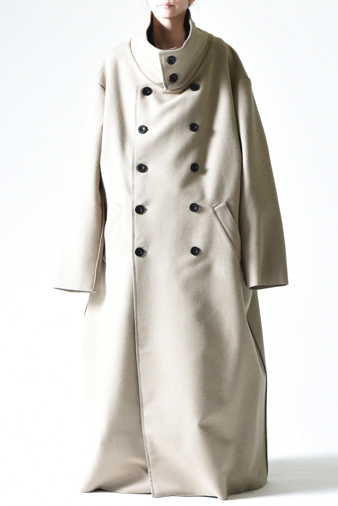 BISHOOL Melton Stand Big Coat sand - BISHOOL,Edwina Horl,My