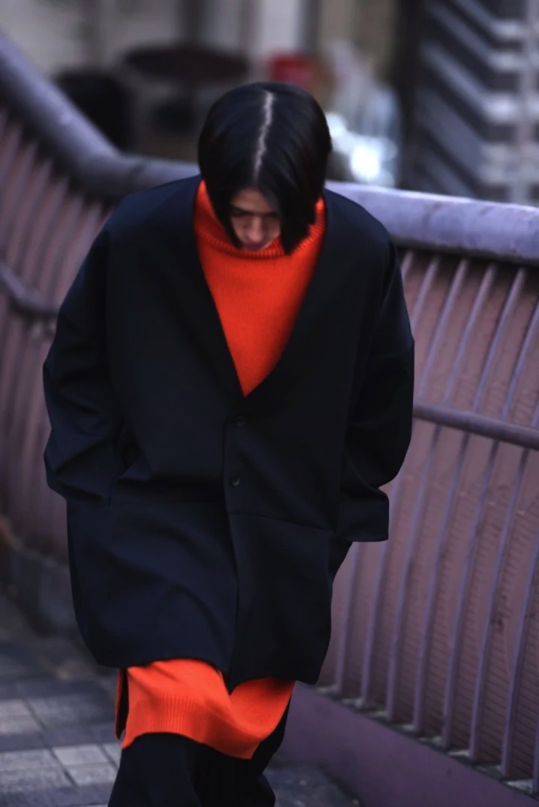 高級ブランド BISHOOL Over wool Gabardine gabardine Coat