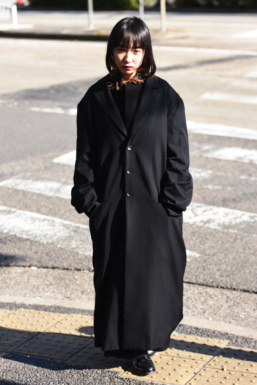 BISHOOL Wool Gabardine Peaked Lapel Long Coat - BISHOOL,Edwina Horl,My  Beautiful Landlet,YANTOR等取扱い OVIE STUDIO の通販サイト