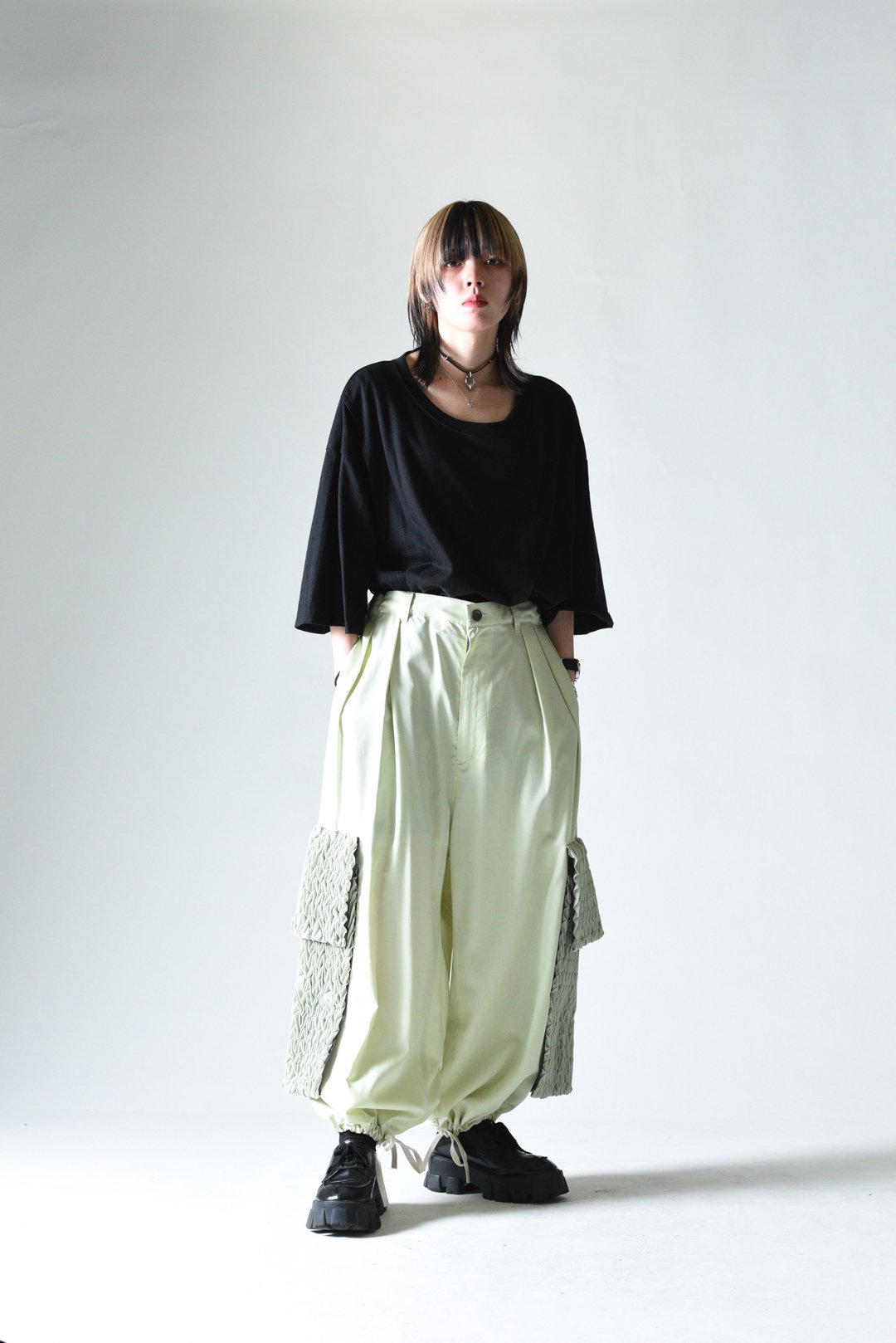 NEPHOLOGIST Wave Pleats Balloon Pants mint - BISHOOL,Edwina Horl,My  Beautiful Landlet,YANTOR等取扱い OVIE STUDIO の通販サイト