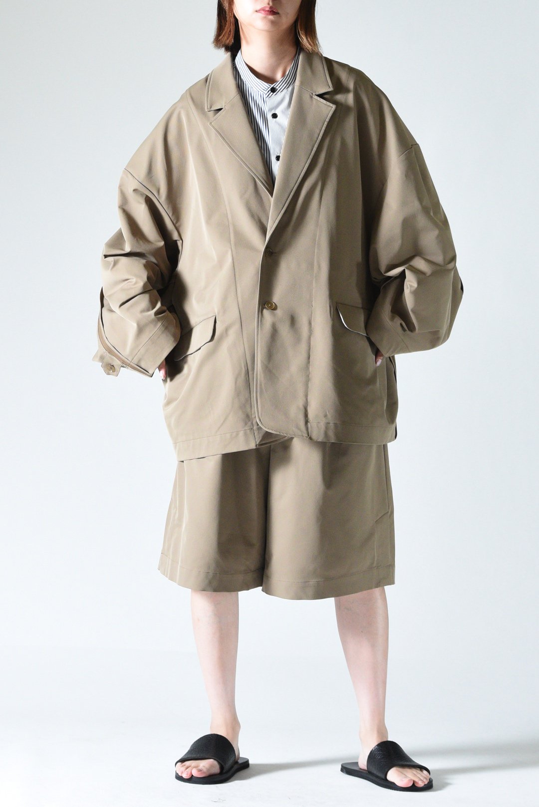 VOAAOV 「VOAAOV STYLE」ビッグジャケット Beige - BISHOOL,Edwina