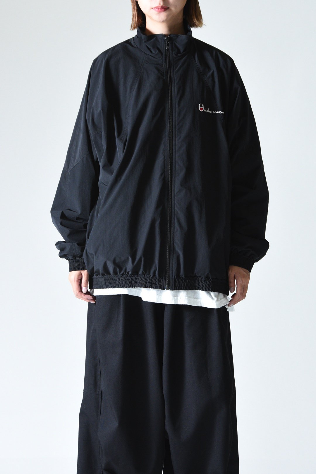 ESSAY TRACK JACKET Black - BISHOOL,Edwina Horl,My Beautiful