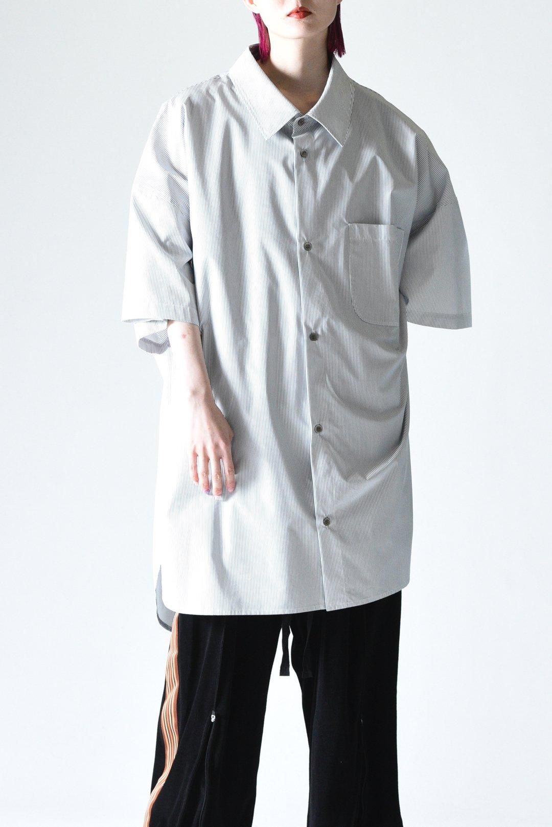 VOAAOV 「XXXXL」スーパービッグハーフスリーブシャツ Stripe