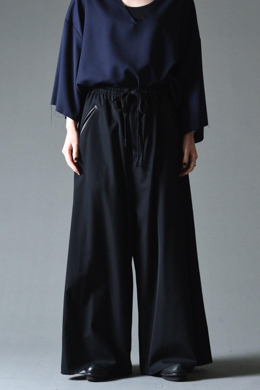 BISHOOL Wool Gabardine Big Track Pants - BISHOOL,Edwina Horl BISHOOL Wool Gabardine Big Track Pants - BISHOOL,Edwina Horl
