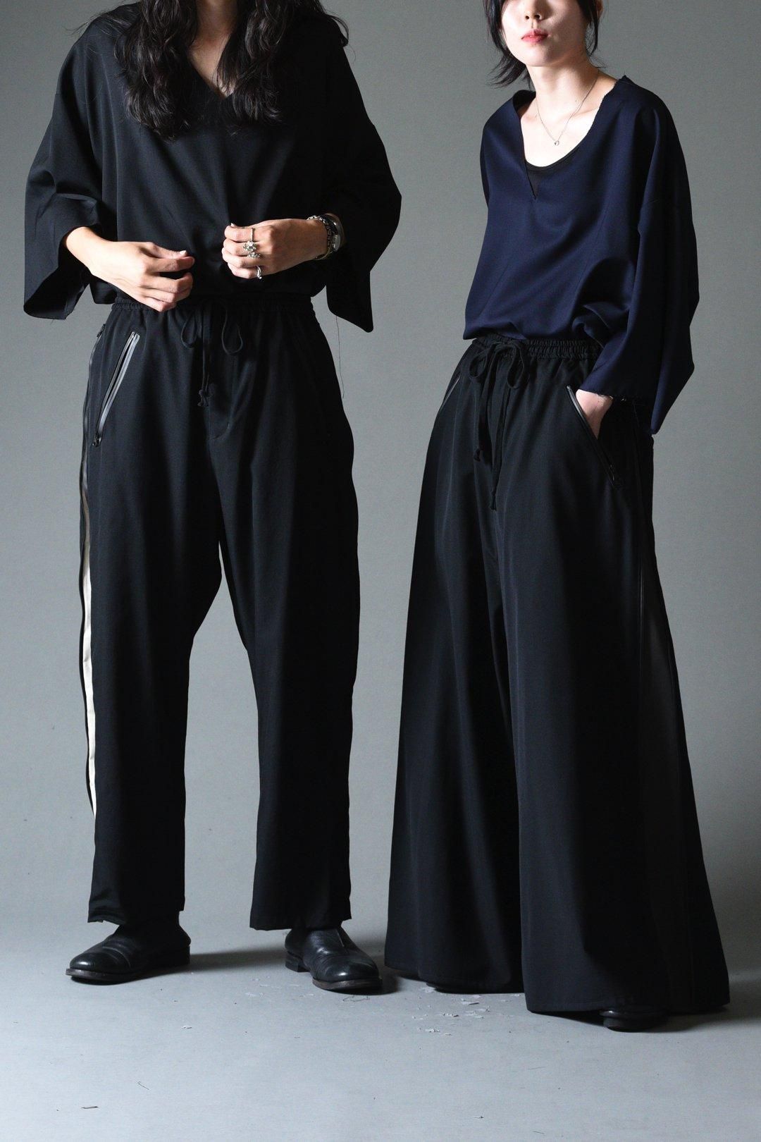 BISHOOL Wool Gabardine Big Track Pants - BISHOOL,Edwina Horl BISHOOL Wool Gabardine Big Track Pants - BISHOOL,Edwina Horl