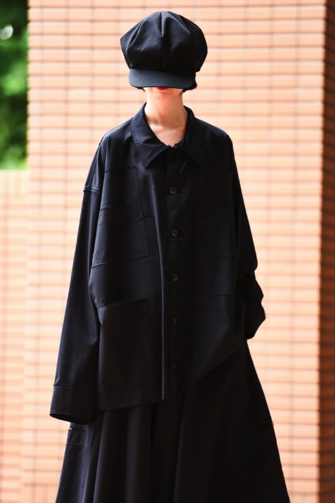 BISHOOL Wool Gabardine Cut Off Jacket with Damage Pocket black - BISHOOL,Edwina  Horl,My Beautiful Landlet,YANTOR等取扱い OVIE STUDIO の通販サイト