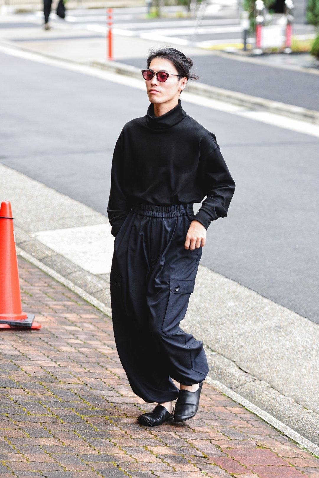 VOAAOV ウールライクバルーンパンツ Black - BISHOOL,Edwina VOAAOV ウールライクバルーンパンツ Black - BISHOOL,Edwina