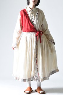 Leh Tibetan Dress white