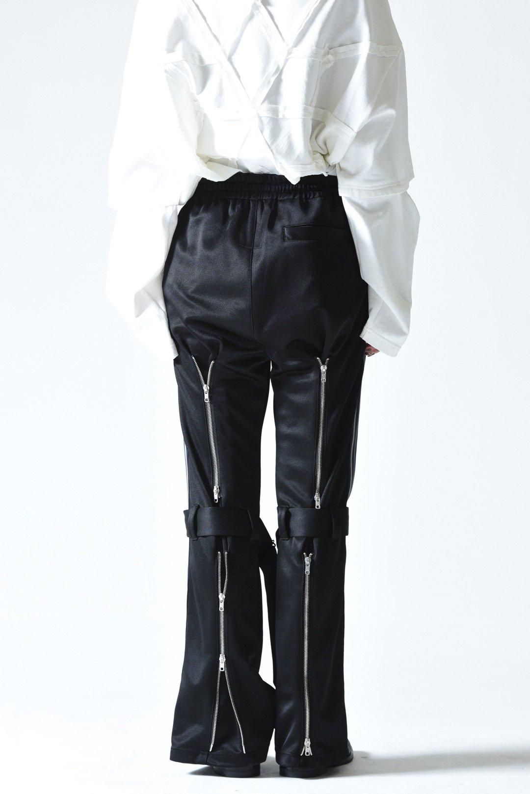 Leh ジャージボンテージパンツ黒 Leh Bondage Track Pants Black - BISHOOL,Edwina Horl,My